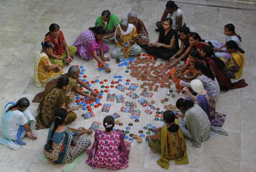 огненные блики на камнях